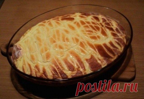 Творожная запеканка без муки. Очень вкусно!