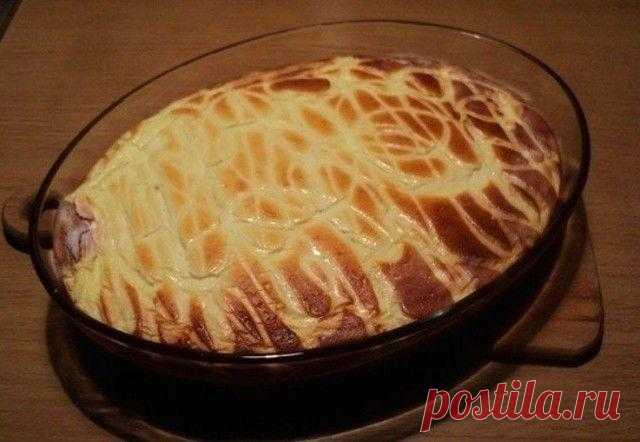 Творожная запеканка без муки. Очень вкусно!