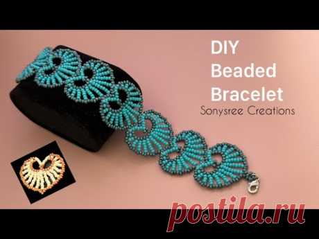 Owl Hearts Bracelet || How to Make Beaded Bracelet
