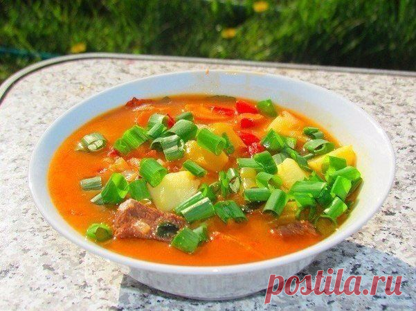 Сытный венгерский суп – Бограч | Вкусные рецепты