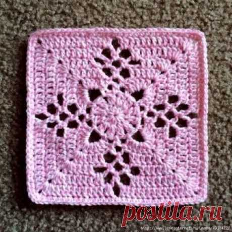 Квадратный мотив "Викторианская решетка"