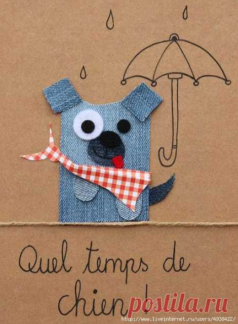 Украшаем одежду и сумки аппликациями из джинсовой ткани.