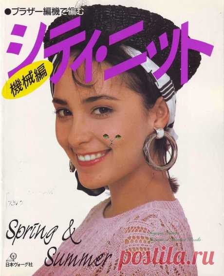 Knit Spring & Sammer-1987 - Китайские, японские - Журналы по рукоделию - Страна рукоделия
