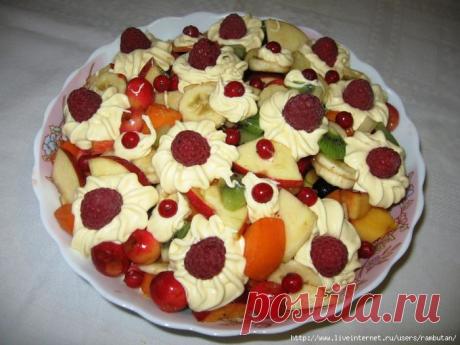 Летний фруктовый салат