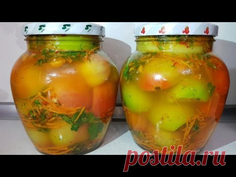 ТАКОЕ НЕ ГРЕХ ЗАКРЫТЬ И 50 БАНОК!!! ЗЕЛЕНЫЕ ПОМИДОРЫ ПО КАВКАЗСКИ!!!