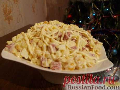 Рецепт: Салат "Ёжик" на RussianFood.com