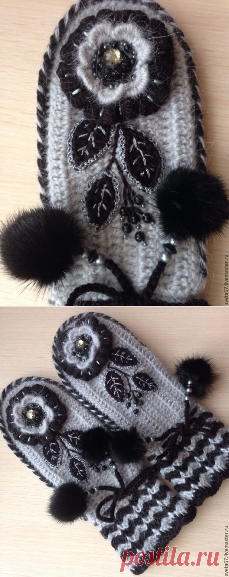 авт.работа 10.01.2016. - серый, цветочный