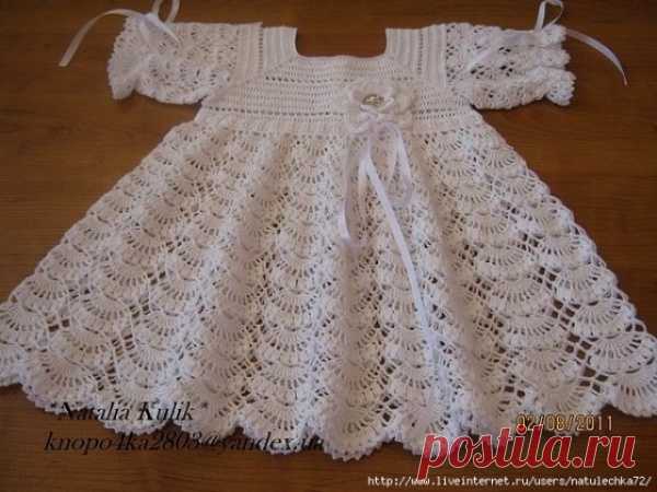 robes - Modèles pour Bébé au Crochet