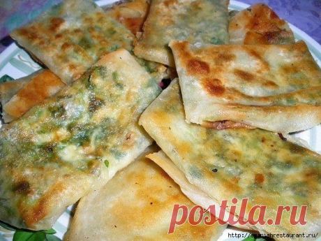 Кефирные конвертики с сыром