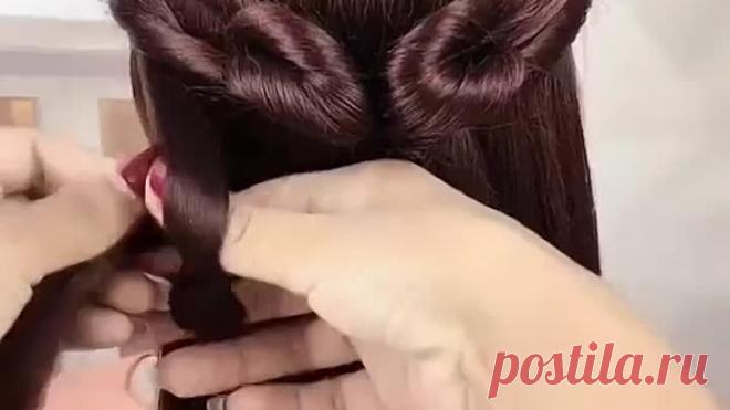 СУПЕР ПРИЧЕСКИ👩Главное все быстро и просто 💯