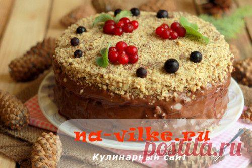 Торт со смородиной и клюквой - рецепт с пошаговыми фото