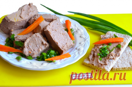 Печеночный паштет из куриной печени - рецепт с фото