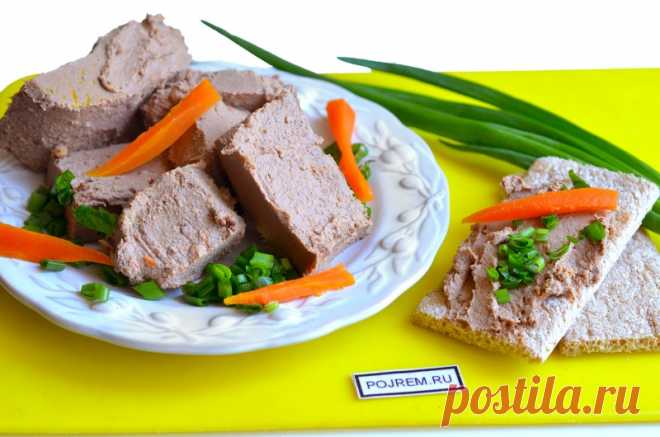 Печеночный паштет из куриной печени - рецепт с фото