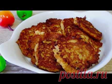 Очень Вкусно из ничего! Эти ДРАНИКИ из ЯБЛОК Заменят  надоевшие Всем к концу лета кабачковые оладьи!