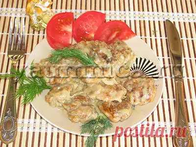 Рецепт жареной куриной печени