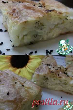 Турецкий бёрек с сыром - кулинарный рецепт