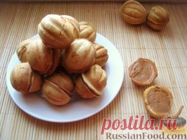 Рецепт: Печенье "Орешки" со сгущенкой на RussianFood.com
