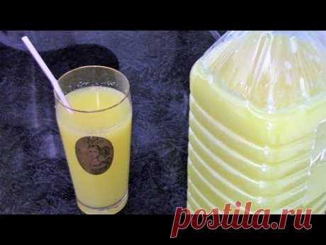 2 литра сока из 1 апельсина и 1 лимона за 15 минут! Вкусный апельсиновый напиток без консервантов.