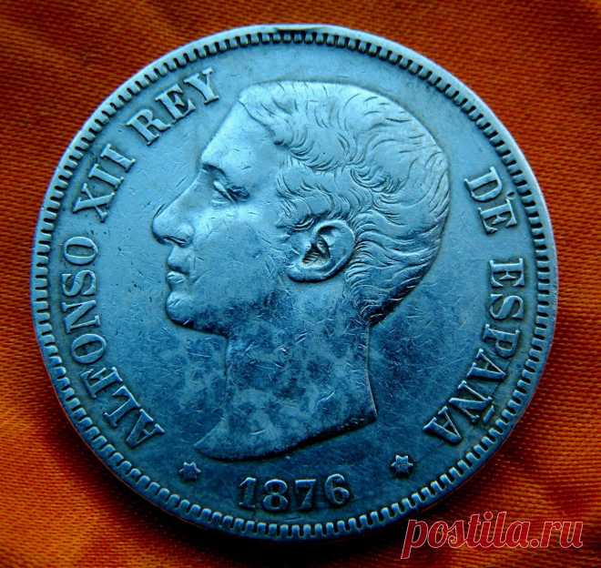 5 песет серебро разных лет Все монеты с гарантией подлинности 
большой выбор цена от 950 до 1900 зависит от качества и редкости монеты
запросы на почту xpoet@bk.ru