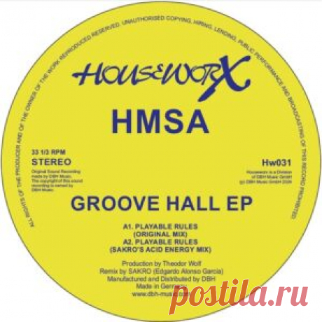 HMSA - Groove Hall Ep [HW031] - HypeDJ.top