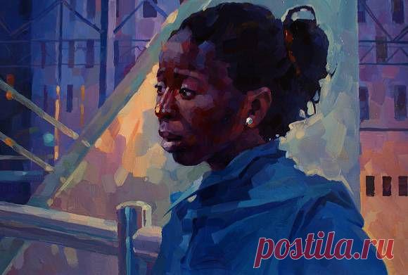 На чужбине, автор Анастасия. Артклуб Gallerix