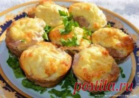 ЗАКУСОЧНЫЕ МЯСНЫЕ КЕКСИКИ УКРАСЯТ ЛЮБОЙ ПРАЗДНИК