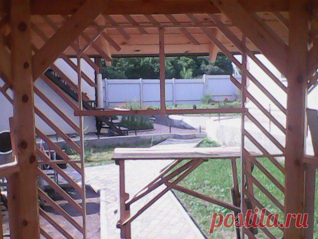 Строительство беседки