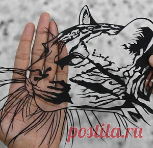 Резьба по бумаге. Художник Parth Kothekar - МирТесен