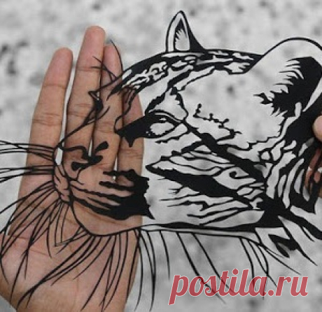 Резьба по бумаге. Художник Parth Kothekar - МирТесен