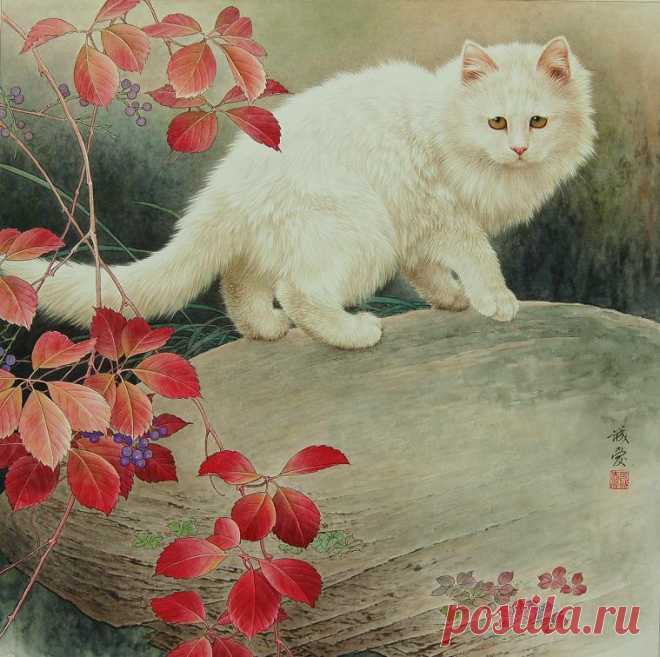 Шерстяные картины Марины Аскеровой