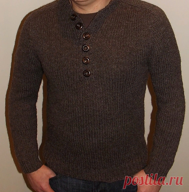 Пуловер. Спицы.