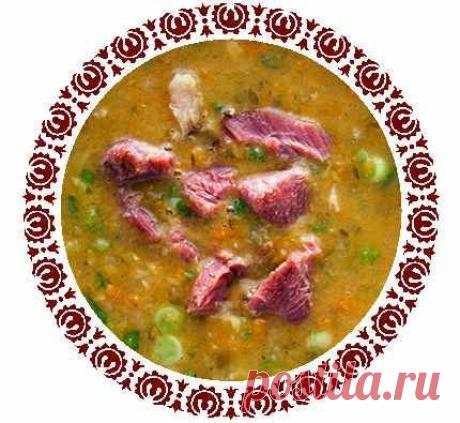 Рецепты горохового супа с мясом. «Вкусный гороховый супчик».