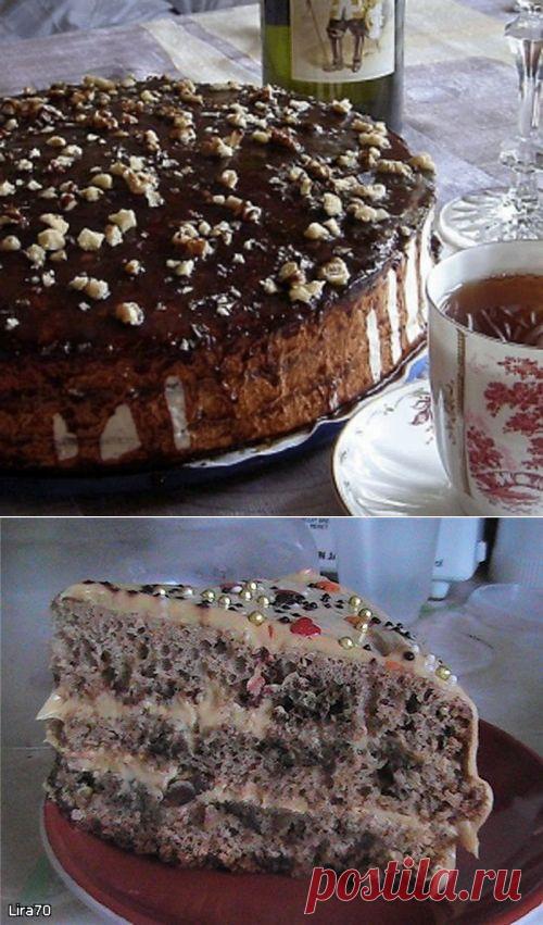 Торт «Пол стаканчика» | Четыре вкуса