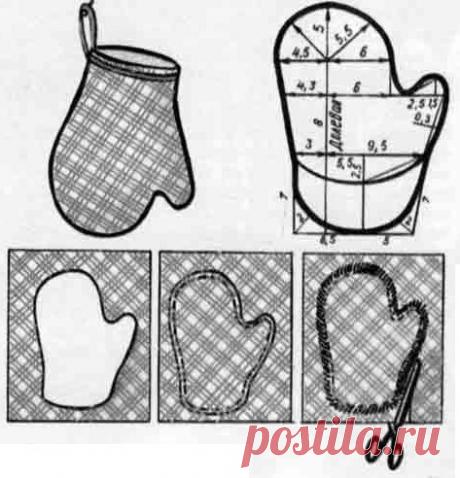 Рукавичка прихватка