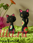 вязаная кошечка