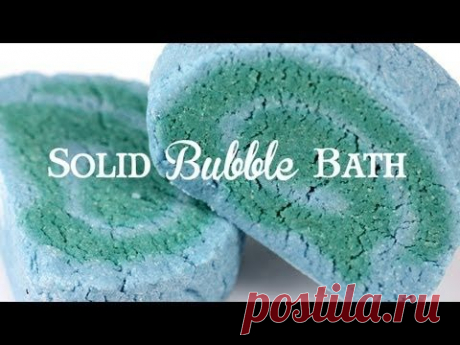How to Make Solid Bubble Bath