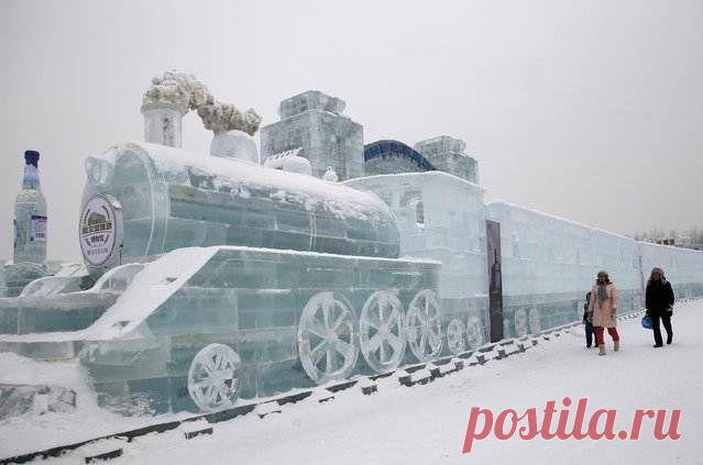 Ледяные скульптуры 2015