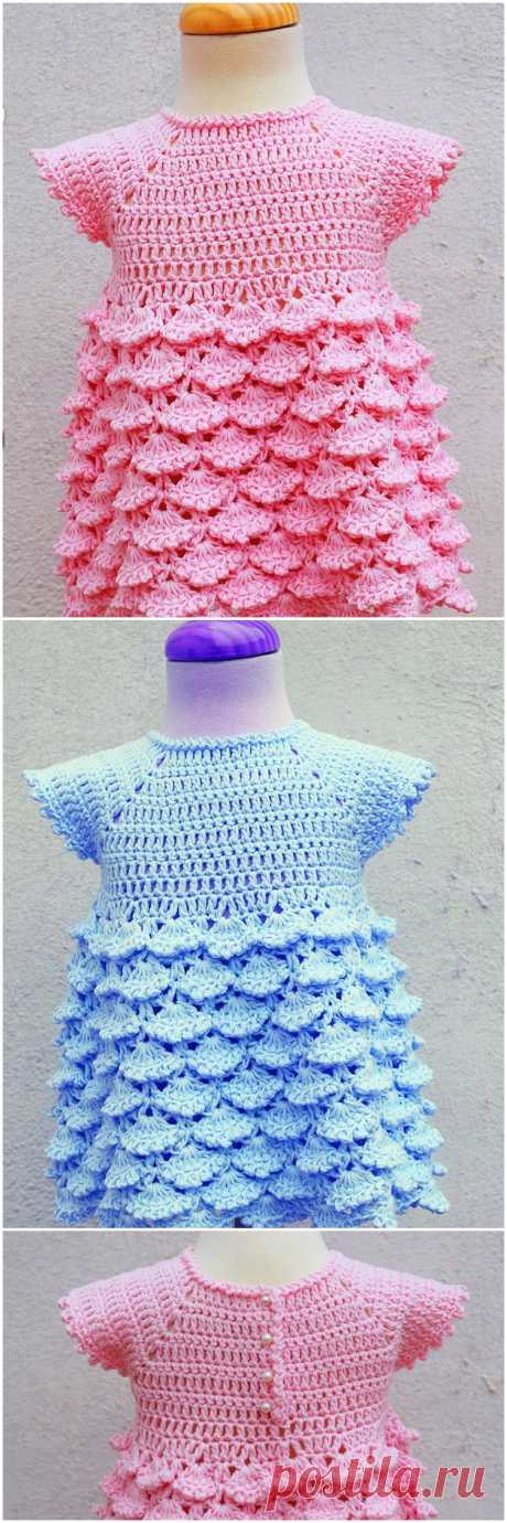 Crochet Baby Girl Dress - Crochet Ideas