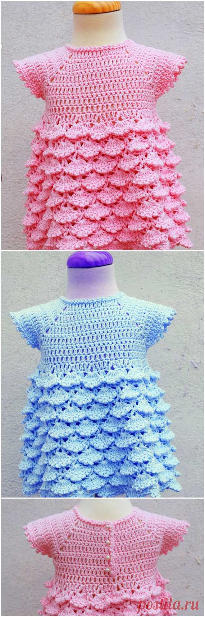 Crochet Baby Girl Dress - Crochet Ideas