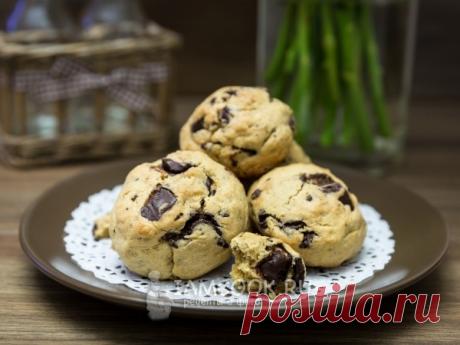 Печенье с коричневым сахаром и шоколадом