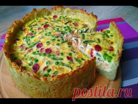 Пирог "Драник" ПОКОРЯЕТ СРАЗУ, хоть каждый день готовь! Всем большой привет! Предлагаю приготовить шикарный картофельный пирог «Драник». Такой пирог можно подать на обед, ужин, дать ребенку в школу или мужу на раб...