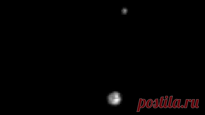 Изображение Плутона и его спутника Харона с телескопа Хаббл - лучшее изображение этой карликовой планеты на 7 декабря 2014 г.