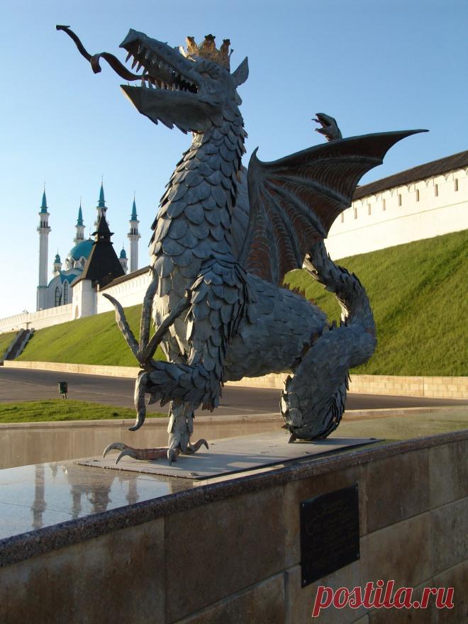 Змей  Зилант - Гербовый символ г. Казани.