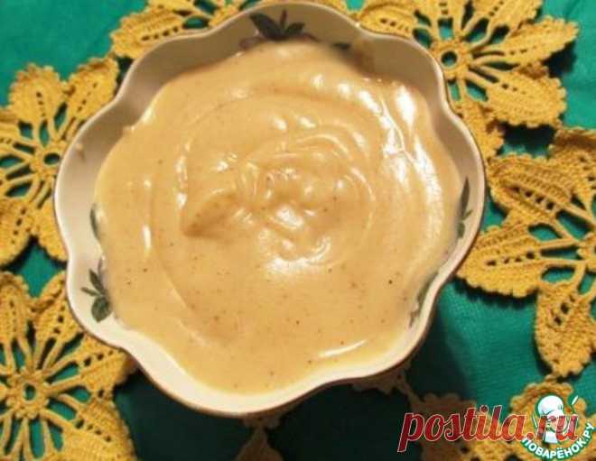 Сладкий яблочный майонез – кулинарный рецепт