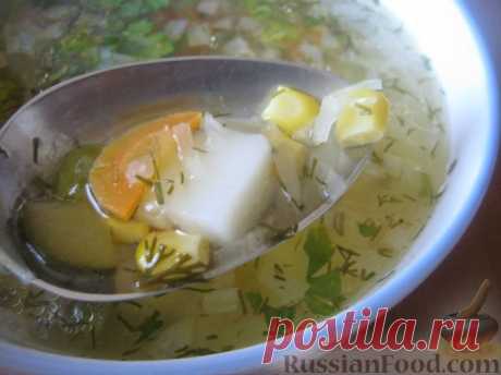 Рецепт: Рассольник с кукурузой на RussianFood.com