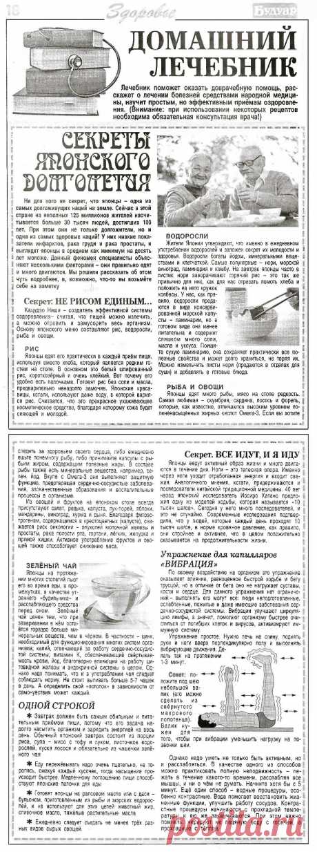 Секреты японского долголетия