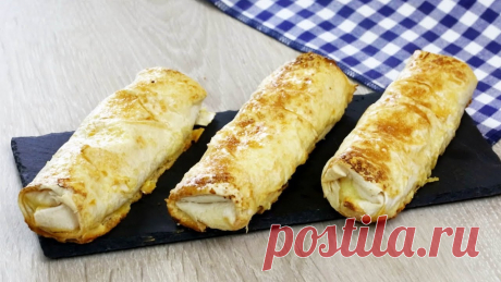 ОБАЛДЕННАЯ ВКУСНОТА  за 10 МИНУТ. Часто готовлю на завтрак, когда мало времени. Лаваш с начинкой. ОБАЛДЕННАЯ ВКУСНОТА  за 10 МИНУТ. Часто готовлю на завтрак, когда мало времени. Лаваш с начинкой. Хрустящие снаружи и мягкие внутри, простой и вкусный завтра...