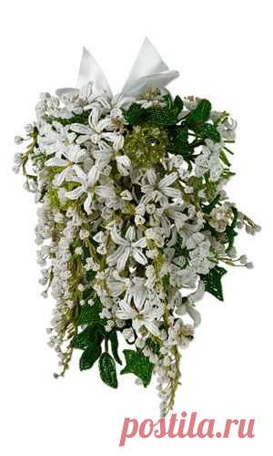 (103) Bouquet with Seed Beads | Beaded flowers | Дизайн Ювелирных Изделий, Букеты и Бисер