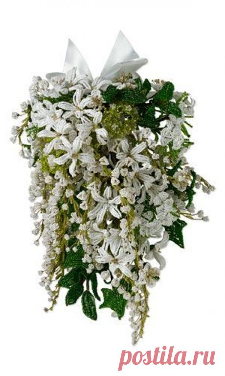 (103) Bouquet with Seed Beads | Beaded flowers | Дизайн Ювелирных Изделий, Букеты и Бисер