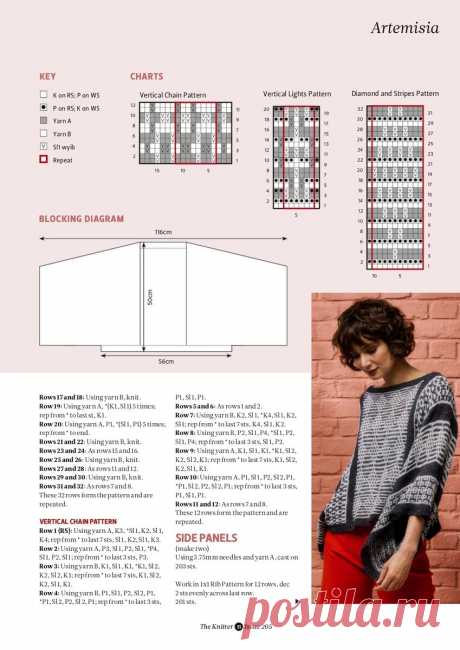 Берём на заметку лучшие модели из журнала The Knitter. | Asha. Вязание, дизайн, прогулки фотографии, мода.🌶 | Дзен